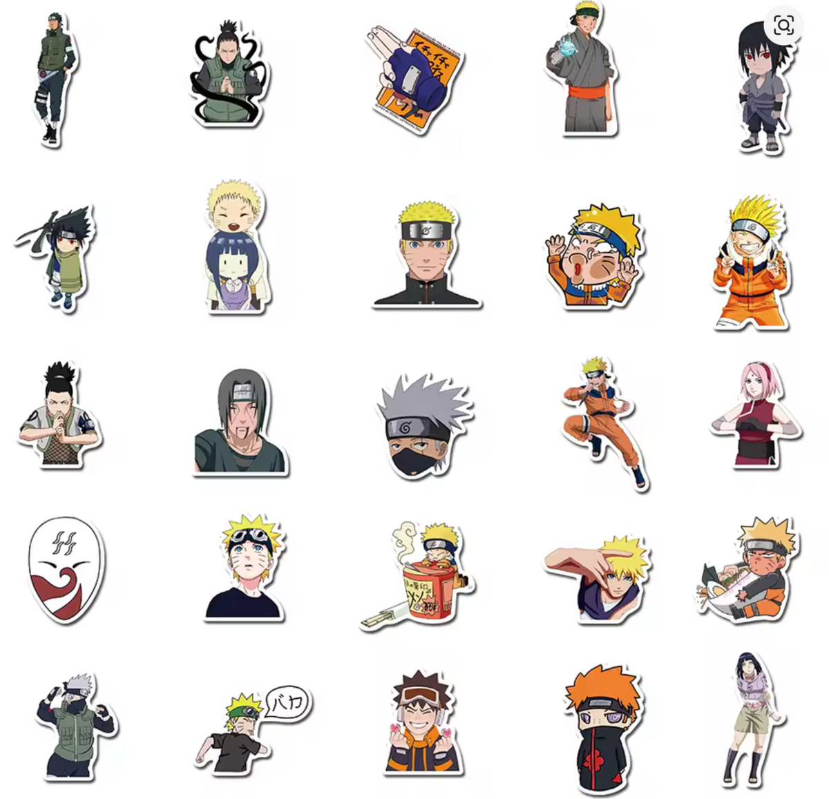 🍥 Stickers Naruto | Pack x10 🍃