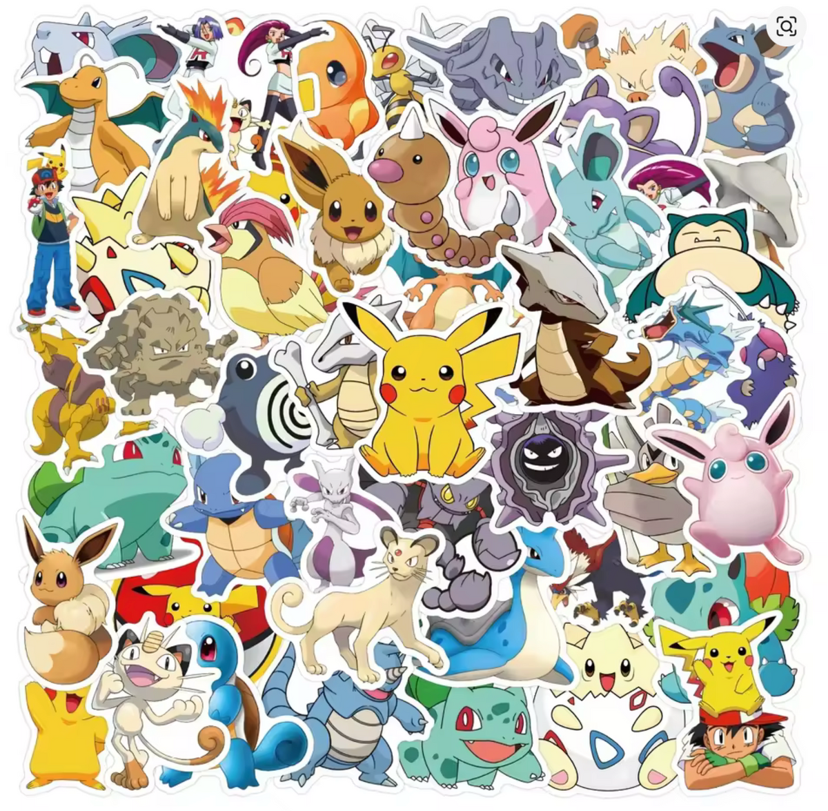 ⚡️ Stickers Pokémon | Pack x10 🎒
