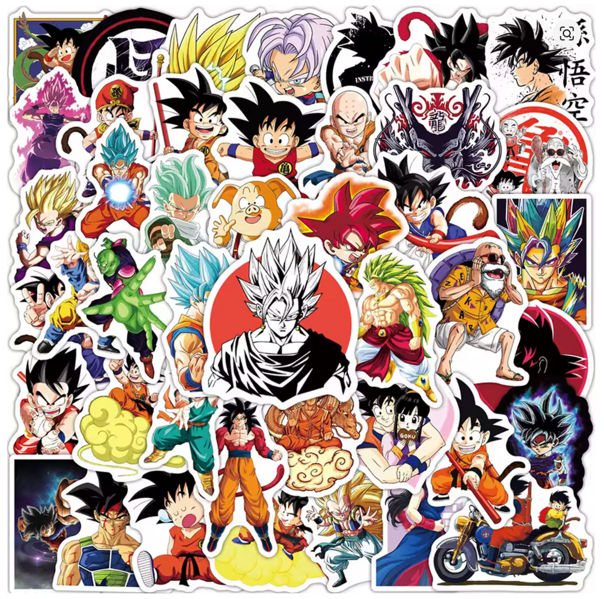 🔥 Stickers Dragon Ball |  Pack x10 🐉