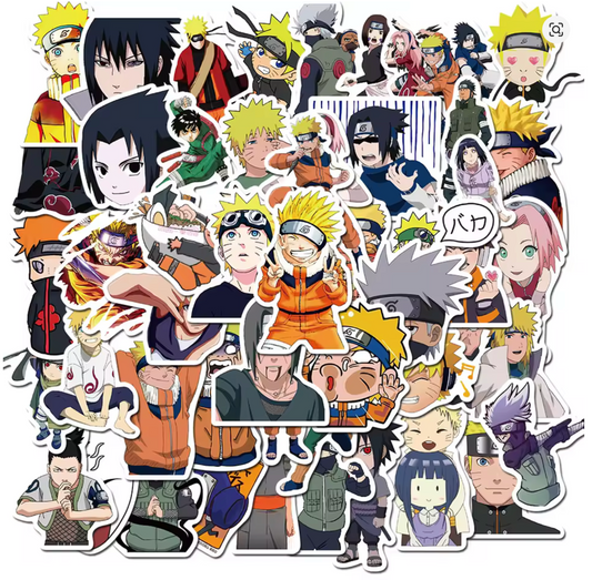 🍥 Stickers Naruto | Pack x10 🍃