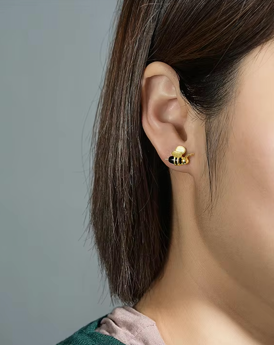 🐝✨Set de Joyería Abeja & Miel en Plata y Oro ✨🍯