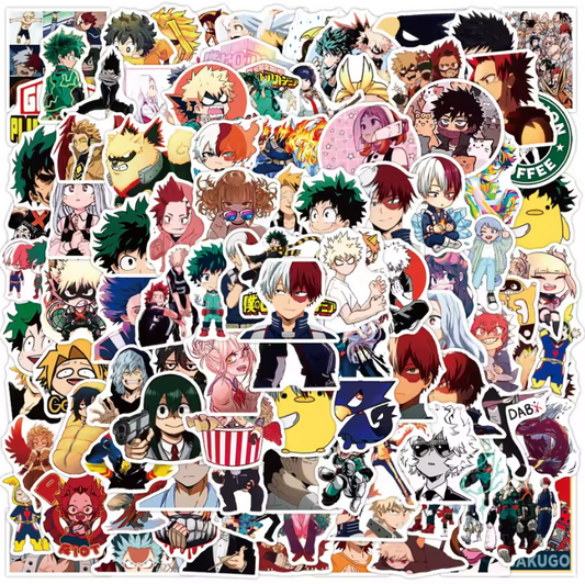 🔥 Stickers My Hero Academia | Pack x10 💥